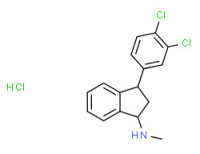 3-(3,4-dichlorophenyl)-2,3-dihydro-N-methyl-1H-inden-1-amine hydrochloride