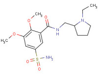 (-)-5-(aminosulphonyl)-N-[(1-ethyl-2-pyrrolidinyl)methyl]-2,3-dimethoxybenzamide