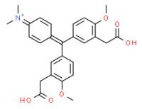 [4-[bis[3-(carboxymethyl)-4-methoxyphenyl]methylene]-2,5-cyclohexadien-1-ylidene]dimethylammonium