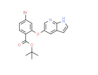 Tert-butyl 2-((1H-pyrrolo[2,3-b]pyridin-5-yl)oxy)-4-bromobenzoate