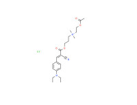 [2-(acetoxy)ethyl]-3-[[2-cyano-3-[4-(diethylamino)phenyl]-1-oxoallyl]oxy]propyldimethylammonium chloride