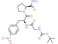 N-(tert-butoxycarbonyl)glycyl-4-nitro-3-phenyl-L-alanyl-L-prolinamide