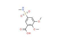 2,3-dimethoxy-5-[(methylamino)sulphonyl]benzoic acid
