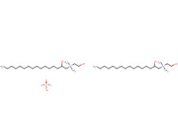 Bis[(2-hydroxyethyl)(2-hydroxyhexadecyl)dimethylammonium] hydrogen phosphate