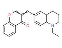 3-[1-ethyl-1,2,3,4-tetrahydro-6-quinolyl)methylene]-2,3-dihydro-4H-1-benzopyran-4-one