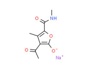 Sodium 4-acetyl-5-hydroxy-N,3-dimethylfuran-2-carboxamidate