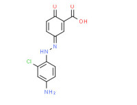 5-[(4-amino-2-chlorophenyl)azo]salicylic acid