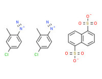 4-chloro-2-methylbenzenediazonium 1,5-naphthalenedisulphonate
