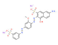7-amino-4-hydroxy-3-[[2-methoxy-4-[(3-sulphophenyl)azo]phenyl]azo]naphthalene-2-sulphonic acid, sodium salt