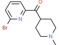 (6-bromopyridin-2-yl)-(1-methylpiperidin-4-yl)methanone