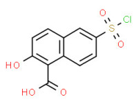 6-(chlorosulphonyl)-2-hydroxy-1-naphthoic acid