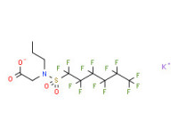 Potassium N-propyl-N-[(tridecafluorohexyl)sulphonyl]glycinate