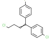 1-chloro-4-[4-chloro-1-(4-fluorophenyl)-1-butenyl]benzene