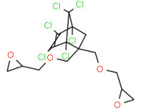 2,2'-[(1,4,5,6,7,7-hexachlorobicyclo[2.2.1]hept-5-en-2-ylidene)bis(methyleneoxymethylene)]bisoxirane