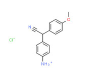 [4-[(cyano(4-methoxyphenyl)methyl]phenyl]ammonium chloride