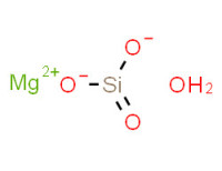 Hydrated magnesium silicate