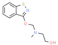 2-[[(1,2-benzisothiazol-3-yloxy)methyl]methylamino]ethanol