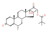 6a-fluoro-17,21-dihydroxy-16a-methylpregna-1,4,9(11)-triene-3,20-dione 21-pivalate
