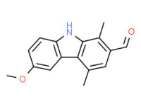 6-methoxy-1,4-dimethyl-9H-carbazole-2-carbaldehyde