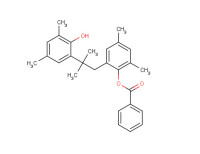 2-[1-[2-(benzoyloxy)-3,5-dimethylphenyl]-2-isobutyl]-4,6-xylenol