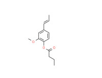 (E)-2-methoxy-4-(1-propenyl)phenyl butyrate