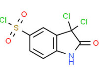 3,3-dichloro-2-oxoindoline-5-sulphonyl chloride