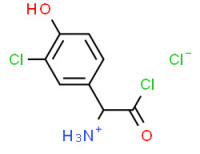 (R)-[2-chloro-1-(3-chloro-4-hydroxyphenyl)-2-oxoethyl]ammonium chloride