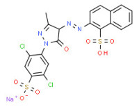 2-[[1-(2,5-dichloro-4-sulphophenyl)-4,5-dihydro-3-methyl-5-oxo-1H-pyrazol-4-yl]azo]naphthalene-1-sulphonic acid, sodium salt