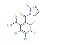 2,3,4,5-tetrachloro-6-[(2-methyl-1H-imidazol-1-yl)carbonyl]benzoic acid