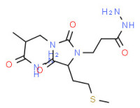 a1-methyl-4-[2-(methylthio)ethyl]-2,5-dioxoimidazolidine-1,3-di(propionohydrazide)
