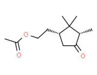 (2S-cis)-2-(2,2,3-trimethyl-4-oxocyclopentyl)ethyl acetate