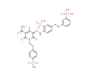 2-[[5-carbamoyl-1,6-dihydro-2-hydroxy-4-methyl-6-oxo-1-[2-(4-sulphophenyl)ethyl]-3-pyridyl]azo]-5-[(3-phosphonophenyl)azo]benzenesulphonic acid