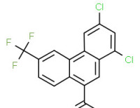 1-[1,3-dichloro-6-(trifluoromethyl)phenanthren-9-yl]ethanone