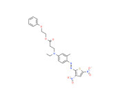 2-phenoxyethyl N-[4-[(3,5-dinitro-2-thienyl)azo]-3-methylphenyl]-N-ethyl-ß-alaninate