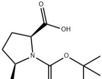(2S,5S)-1-(tert-butoxycarbonyl)-5-methylpyrrolidine-2-carboxylic acid