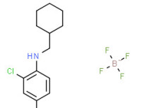 3-chloro-4-cyclohexylmethylaminobenzenediazonium tetrafluoroborate