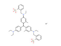 Hydrogen [4-[[4-(diethylamino)phenyl][4-[ethyl(sulphonatobenzyl)amino]-o-tolyl]methylene]-3-methylcyclohexa-2,5-dien-1-ylidene](ethyl)(sulphonatobenzyl)ammonium