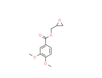 Oxiranylmethyl veratrate