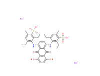 Disodium 4,4'-[(9,10-dihydro-5,8-dihydroxy-9,10-dioxo-1,4-anthrylene)diimino]bis[3,5-diethyltoluene-2-sulphonate]