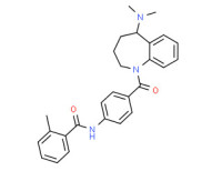 N-[4-[5-(dimethylamino)-2,3,4,5-tetrahydro-1-benzazepine-1-carbonyl]phenyl]-2-methylbenzamide