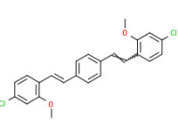 1,4-bis[2-(4-chloro-2-methoxyphenyl)vinyl]benzene