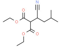diethyl (1-cyano-3-methylbutyl)malonate