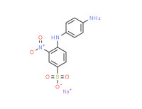 Sodium 4-(p-aminoanilino)-3-nitrobenzenesulphonate