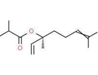 (S)-1,5-dimethyl-1-vinylhex-4-enyl isobutyrate