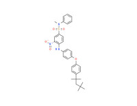 N-methyl-3-nitro-N-phenyl-4-[[4-[4-(1,1,3,3-tetramethylbutyl)phenoxy]phenyl]amino]benzenesulphonamide