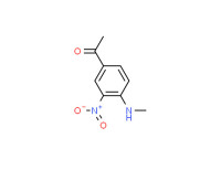 1-(4-(methylamino)-3-nitrophenyl)ethan-1-one