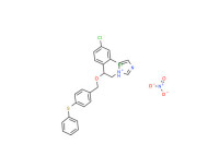 1-[2-(2,4-dichlorophenyl)-2-[[4-(phenylthio)phenyl]methoxy]ethyl]-1H-imidazolium nitrate