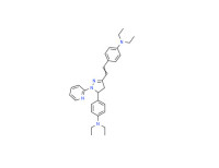 4-[2-[5-[4-(diethylamino)phenyl]-4,5-dihydro-1-(2-pyridyl)-1H-pyrazol-3-yl]vinyl]-N,N-diethylaniline