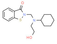 2-[[cyclohexyl(2-hydroxyethyl)amino]methyl]-1,2-benzisothiazol-3(2H)-one