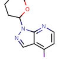 4-Iodo-1-(tetrahydro-2H-pyran-2-yl)-1H-pyrazolo[3,4-b]pyridine